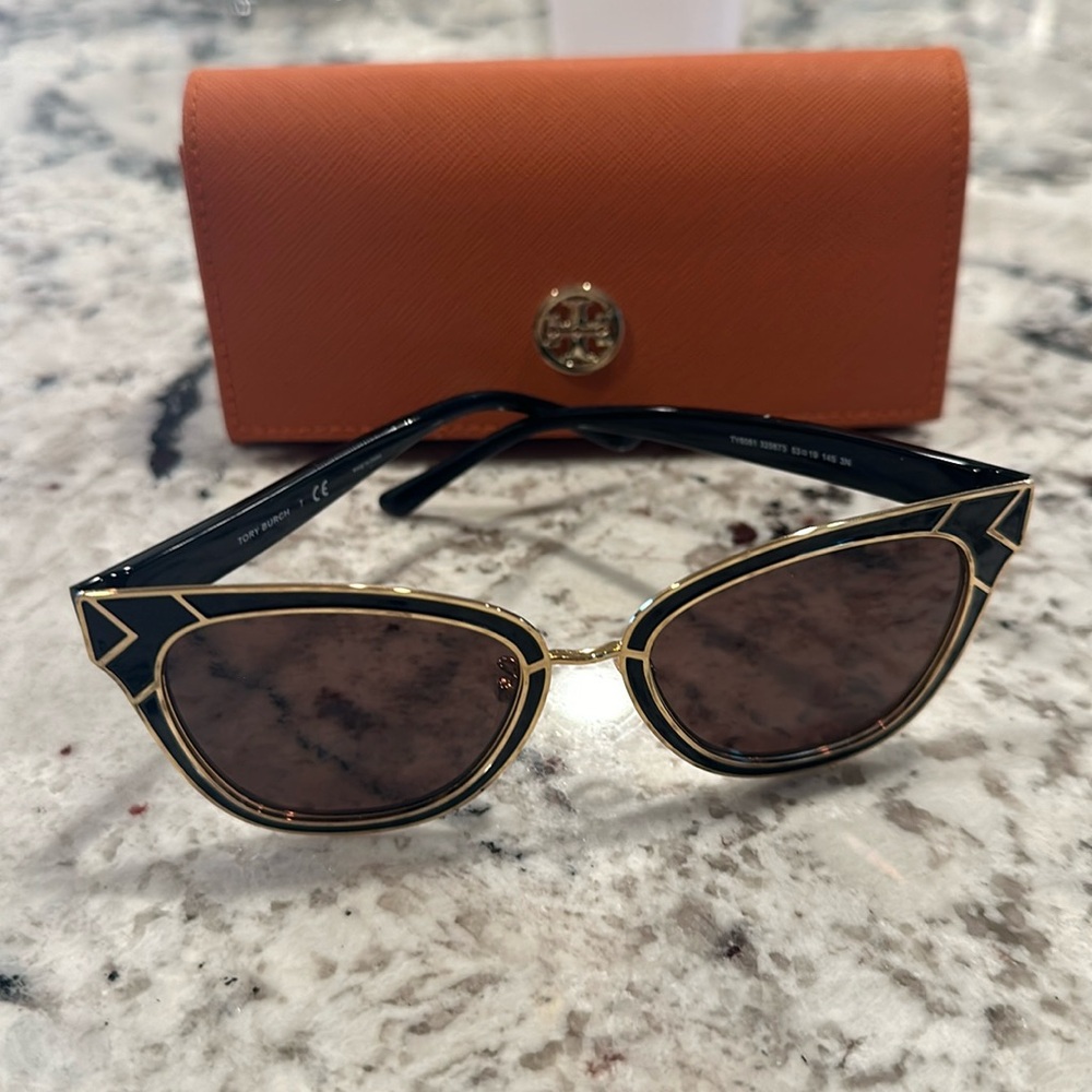 Tory Burch cat eye style glasses